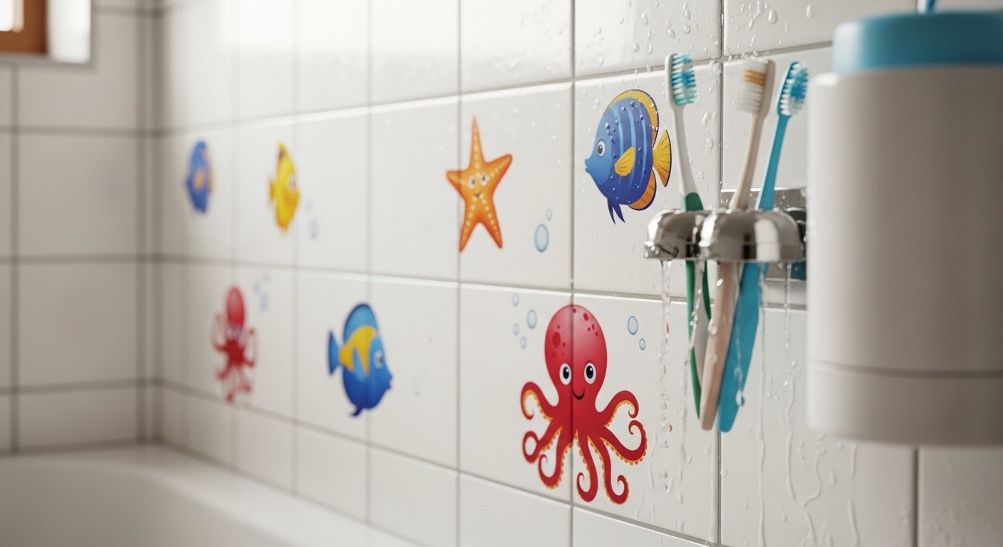 13 Neat Wall Decor For Kids Bathroom Ideas That Finish The Room